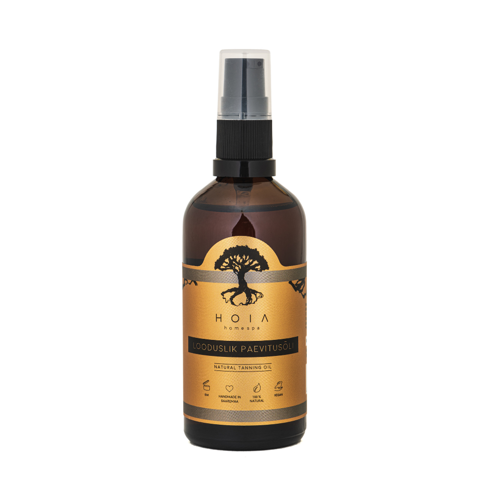 Natūralus įdegio aliejus – drėkina ir apsaugo odą 100 ML