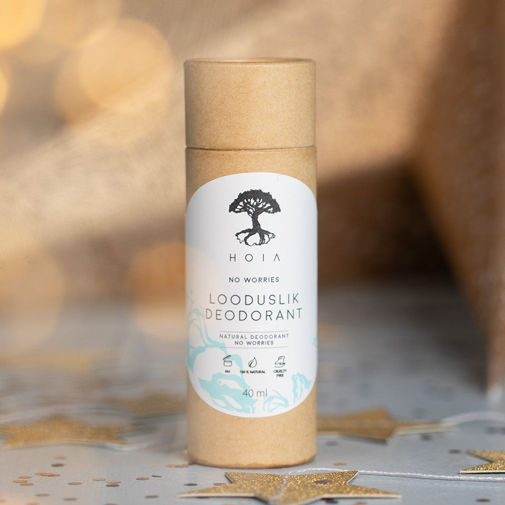 Natūralus dezodorantas NO WORRIES, 40 ml