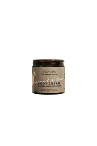 Coconut and Lime Body Cream / Calming and Moisturizing
